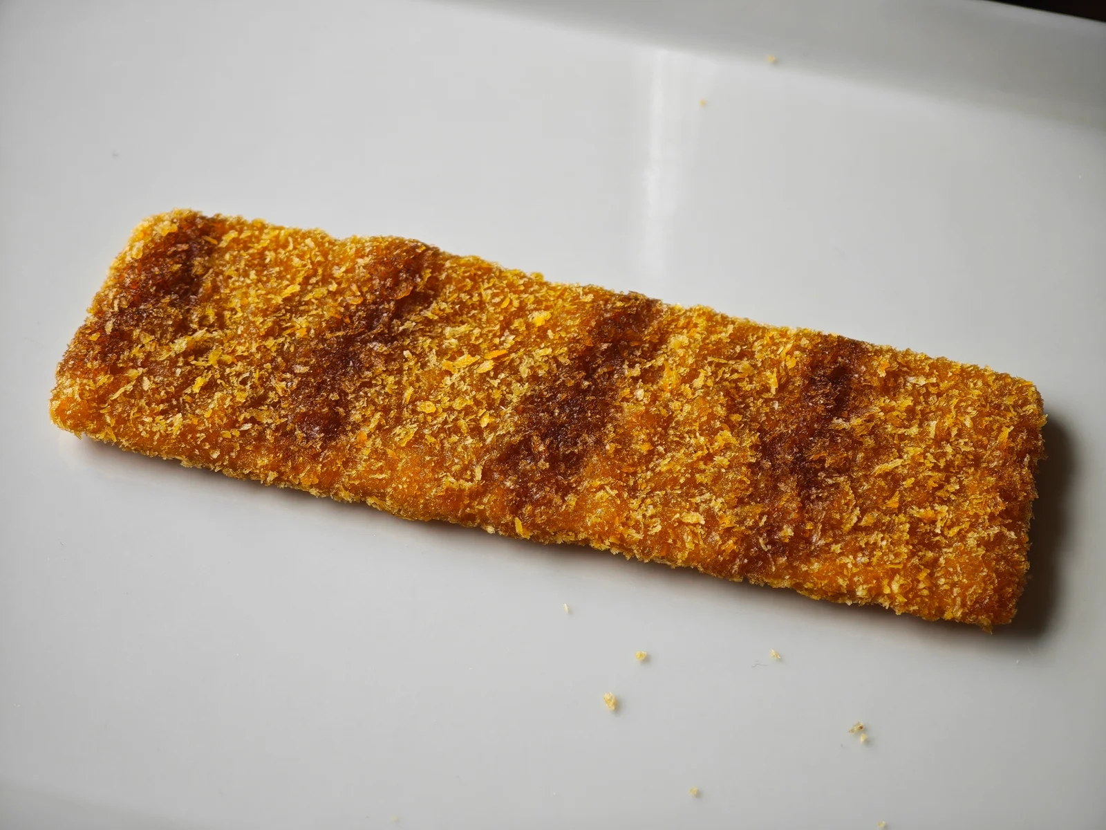 Big Katsu removed from the package and laid flat