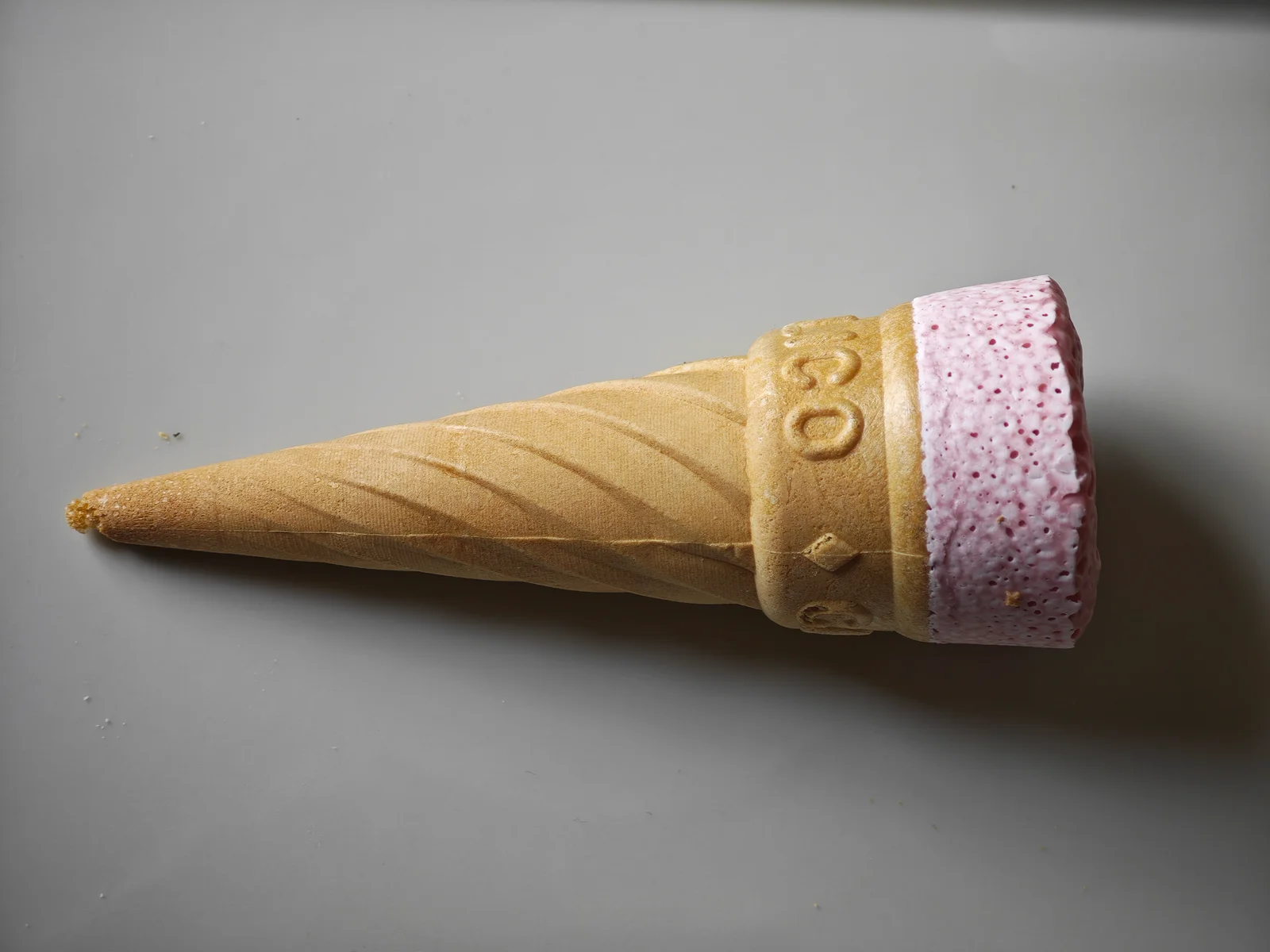 Giant Caplico turned sideways to show the full cone silhouette