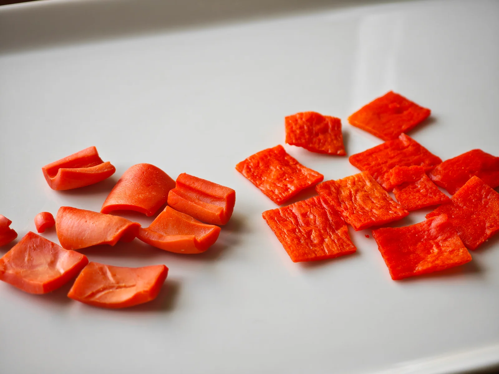 Close view of the roughly half-and-half mix inside a 10g Cut Yocchan pack