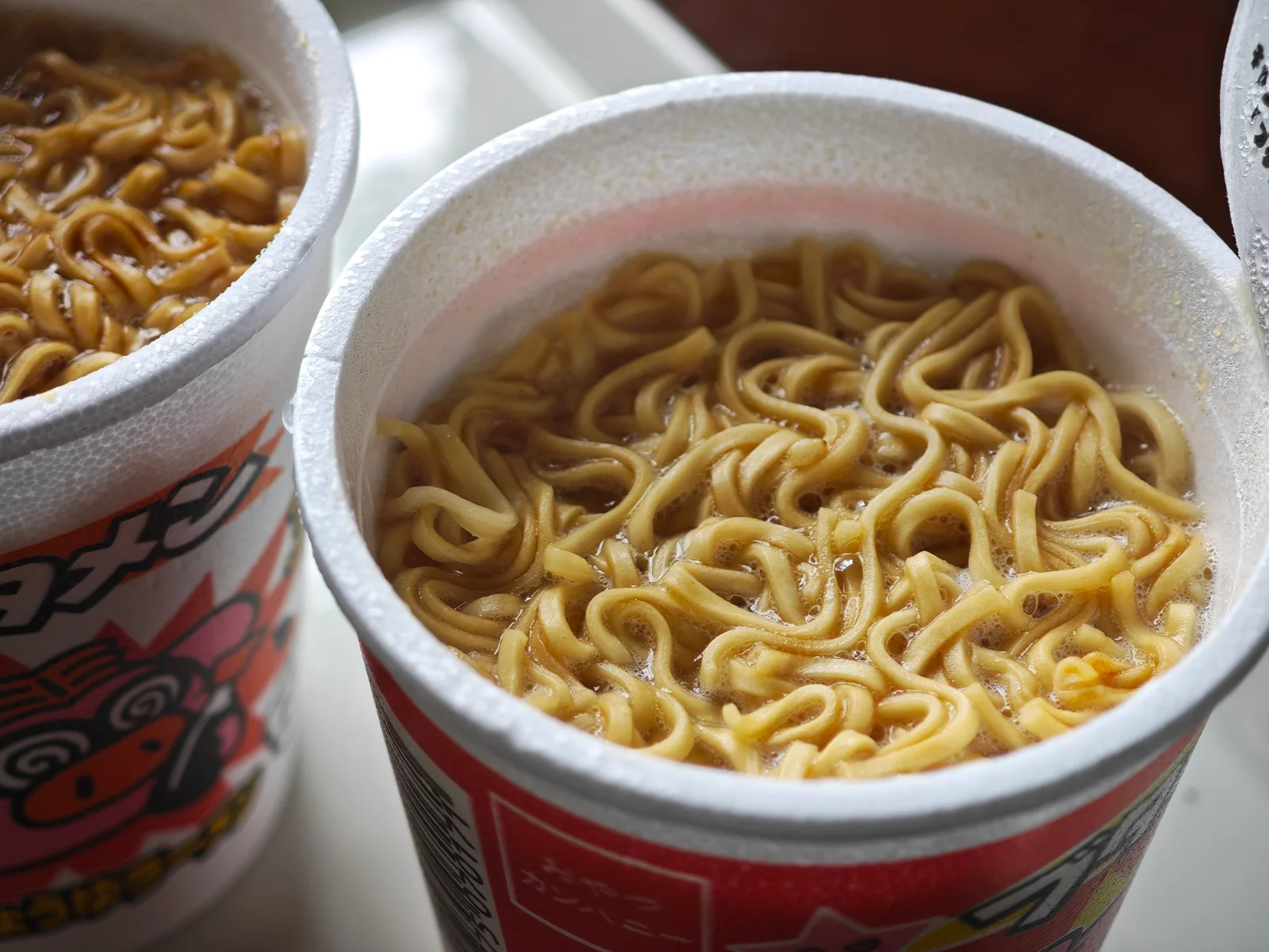 Tonkotsu Butamen noodles ready after three minutes