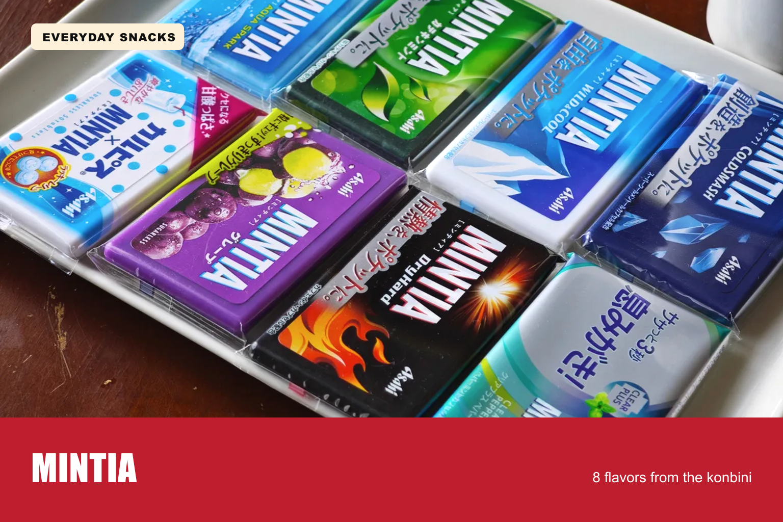 MINTIA Guide: Japan’s No.1 Tablet Candy and All 8 Konbini Flavors